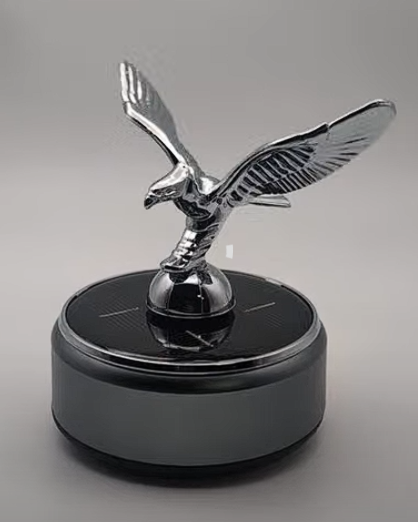 Solar Air Freshener Silver Eagle