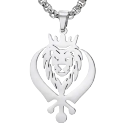 Lion Khanda Pendant Necklace
