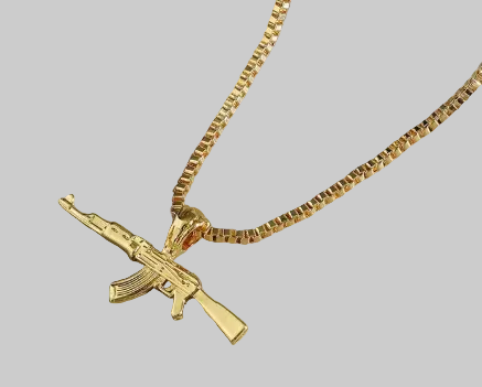 Ak-47 Pendant Necklace