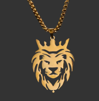 Lion Pendant Necklace