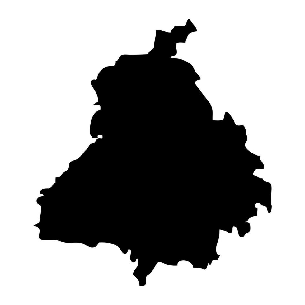 Punjab Map Car Emblem